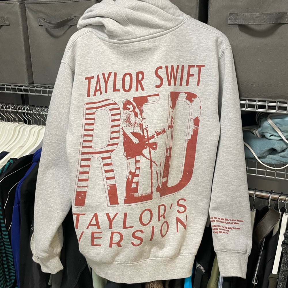 Taylor Swift RED Hoodie Small